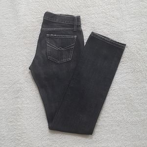 Gap distressed black skinny jeans size 2